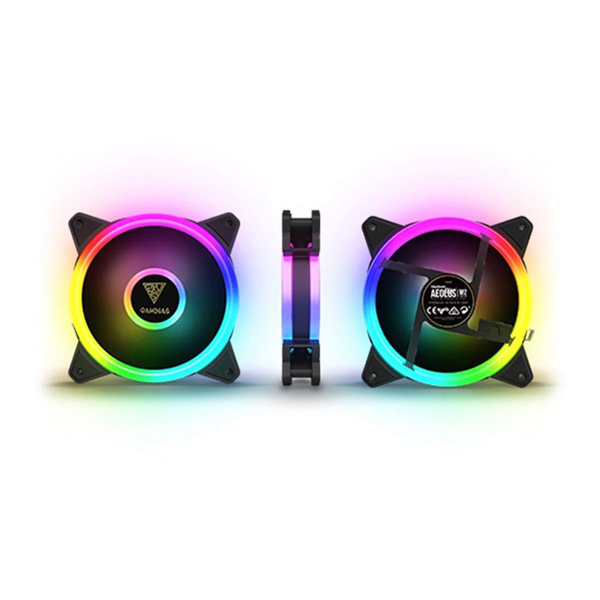 Gamdias AEOLUS M2-1201 ARGB 120mm Cabinet Fan, Single Pack